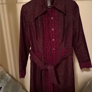 Bisou Bisou Sparkling Purple Jacket